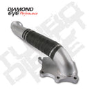 Diamond Eye TURBO-DIRECT 3in AL CHEVY LB7 DURAMAX 01-04 5 BTWN TURBO & F PIPE TRANS DIPSTICK MOD REQ - dep321055