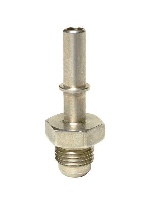 Aeromotive Ford OE Pressure Line - 5/16in Male Quick Connect to -6 AN male (Male OE filter coupler) - aer15103
