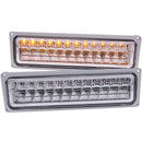 ANZO 1988-1998 Chevrolet C1500 LED Parking Lights Chrome - anz511048
