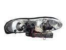 ANZO 1998-2002 Chevrolet Camaro Projector Headlights w/ Halo Chrome - anz121159