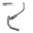 Diamond Eye KIT 4in TB SGL AL: 98-03 FORD 7.3L E-SERIES VAN NFS W/ CARB EQUIV STDS - depK4324A