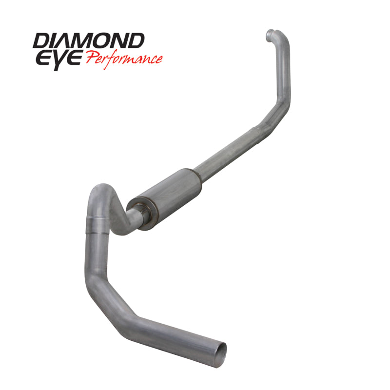 Diamond Eye KIT 4in TB SGL AL: 98-03 FORD 7.3L E-SERIES VAN NFS W/ CARB EQUIV STDS - depK4324A
