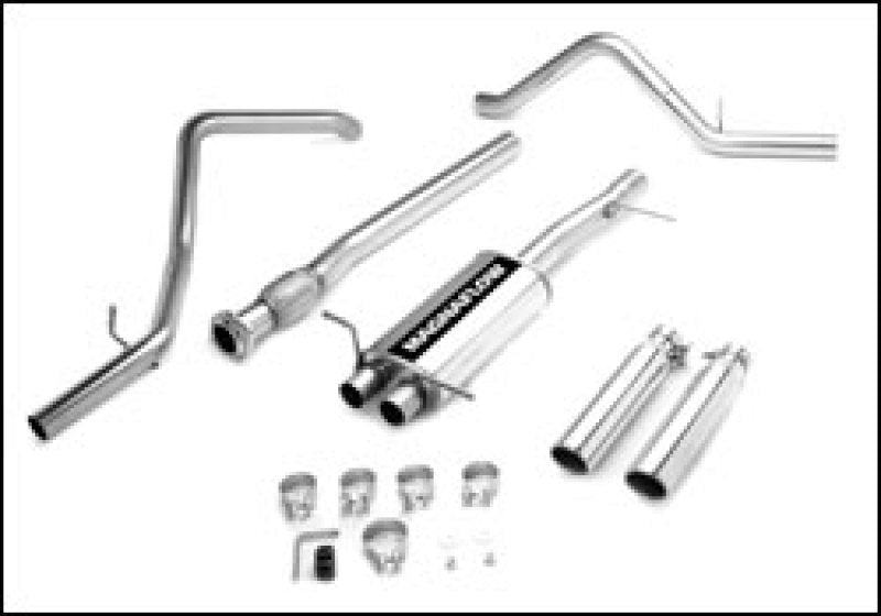 MagnaFlow Sys C/B '07 Silverado CC/SB duals - mag16741