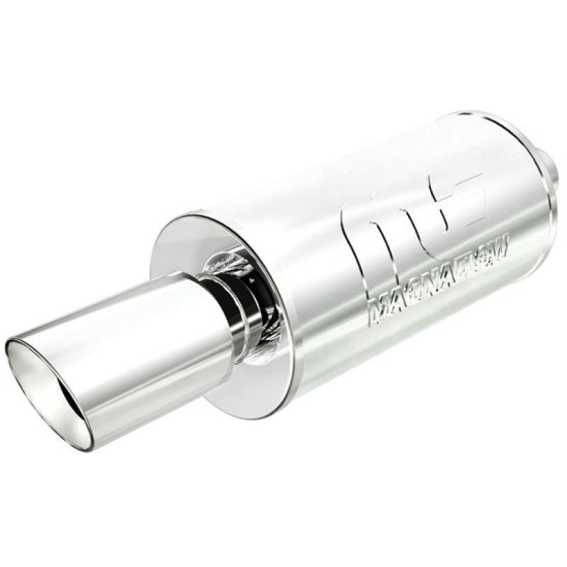 MagnaFlow Muffler W/Tip Mag SS 14X7X7 2.25/4. - mag14826
