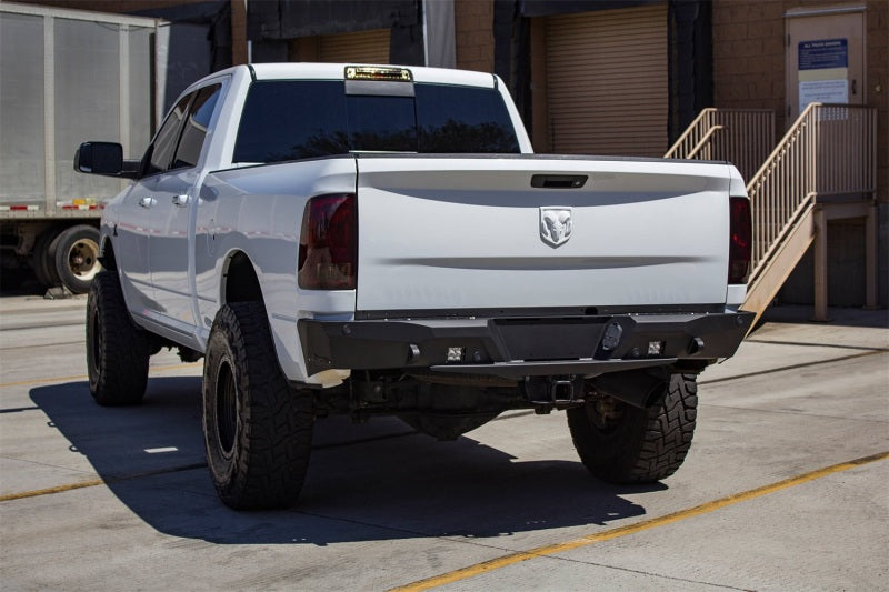 Addictive Desert Designs 10-18 Dodge RAM 2500 Stealth Fighter Rear Bumper w/ Backup Sensor Cutout - addR511231280103