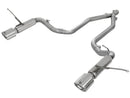 aFe MACHForce XP 14+ Jeep Grand Cherokee V6 3.0L (td) 2.5in DPF-Back 409SS Exhaust w/Resonators - afe49-46234