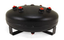 Air Lift 4 Gal Pancake Tank- 8in H X 16in Dia W/ (4) 1/2 (2) 3/8 (1) 1/4 & (1) 1/8 Ports - alf10995