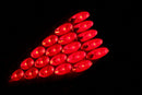ANZO 2003-2005 Nissan 350Z LED Taillights Black - anz321099
