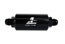 Aeromotive In-Line Filter - (AN-10) 100 Micron Stainless Steel Element Black Anodize Finish - aer12389