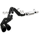 MagnaFlow SYS Cat-Back 10-14 Ford Raptor 6.2L V8 2.5/3in Black Dual Same Side Exit Rear 3.5 Tips - mag15366