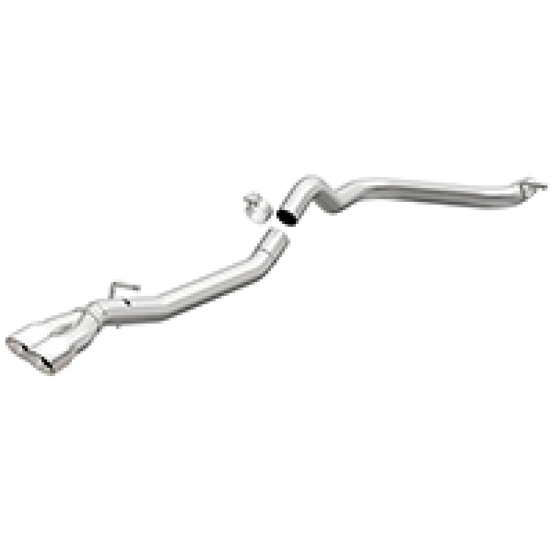 MagnaFlow Sys C/B 15-16 Volkswagen Golf TDI 2.5in Polished SS Dual Tip Driver Side Rear Exit - mag19164