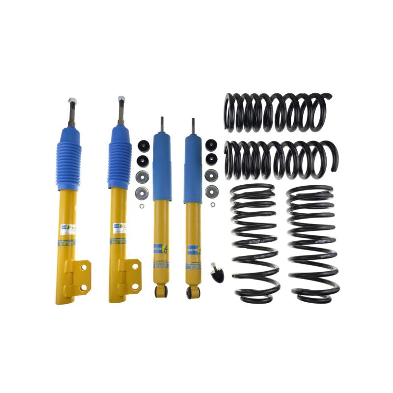 Bilstein B12 (Pro-Kit) 94-04 Ford Mustang Base V6 Front & Rear Complete Suspension Kit - bil46-207395