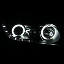 ANZO 2006-2011 Honda Civic Projector Headlights w/ Halo Black (CCFL) - anz121454