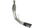 aFe MACHForce XP SS Exhaust 4in Cat-Back w/ Black Tip 2015 Ford F-150 EcoBoost V6 2.7/3.5Ltt - afe49-43069-B