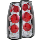 ANZO 1999-2000 Cadillac Escalade Taillights Smoke 3D Style - anz211155