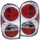 ANZO 2002-2007 Jeep Liberty Taillights Chrome - anz211106