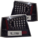ANZO 2006-2008 Dodge Charger LED Taillights Black - anz321014