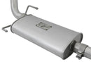 aFe Scorpion 2-1/2in Alum Steel Cat-Back Exhaust w/ Polished Tips 07-17 Toyota FJ Cruiser V6 4.0L - afe49-06039-P