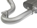 aFe Scorpion 2-1/2in Aluminized Steel Cat Back Exhaust 07-17 Jeep Wrangler V6-3.6/3.8L (4 Dr) - afe49-08044-1P