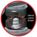Air Lift Replacement Air Spring - Loadlifter 5000 Ultimate Bellows Type w/ internal Jounce Bumper - alf84235