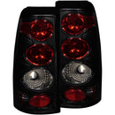 ANZO 1999-2002 Chevrolet Silverado 1500 Taillights Dark Smoke - anz211160