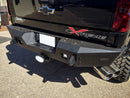 Addictive Desert Designs 15-18 Chevy Silverado 2500 HoneyBadger Rear Bumper w/ Backup Sensor Cutout - addR347301280103