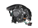 ANZO 2003-2007 Infiniti G35 Projector Headlights w/ Halo Chrome (CCFL) (HID Compatible) - anz121364