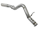 aFe LARGE BORE HD 5in 409-SS DPF-Back Exhaust w/Polished Tip 2017 GM Duramax V8-6.6L (td) L5P - afe49-44085-P