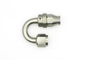 DeatschWerks 8AN Female Swivel 180-Degree Hose End PTFE (Incl. 1 Olive Insert) - dw6-02-0857