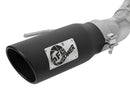 aFe MACH Force-Xp 3in to 3-1/2in 304 SS Cat-Back Exhaust w/Black Tip 17-18 Ford F-150 Raptor V6 3.5L - afe49-33094-B