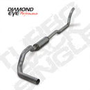 Diamond Eye KIT 4in TB SGL AL: 2-WHEEL DRIVE ONLY 89-93 DODGE CUMMINS 5.9L - depK4209A