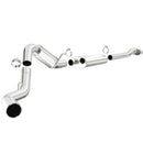 MagnaFlow 2014 Chevy/GMC Silverado/Sierra 1500 V8 6.2L SS Cat-Back Single P/S Rear Side Exit Exhaust - mag15318