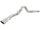 aFe Atlas 5in DPF-Back Aluminized Steel Exh Sys, Ford Diesel Trucks 08-10 V8-6.4L (td) Polished tip - afe49-03054-P