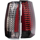 ANZO 2007-2014 Chevrolet Suburban LED Taillights Smoke - Escalade Look - anz311192
