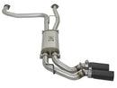 aFe POWER Rebel Series 2-1/2in 409 SS Cat Back Exhaust w/ Black Tips 16-17 Nissan Titan V8 5.6L - afe49-46126-B