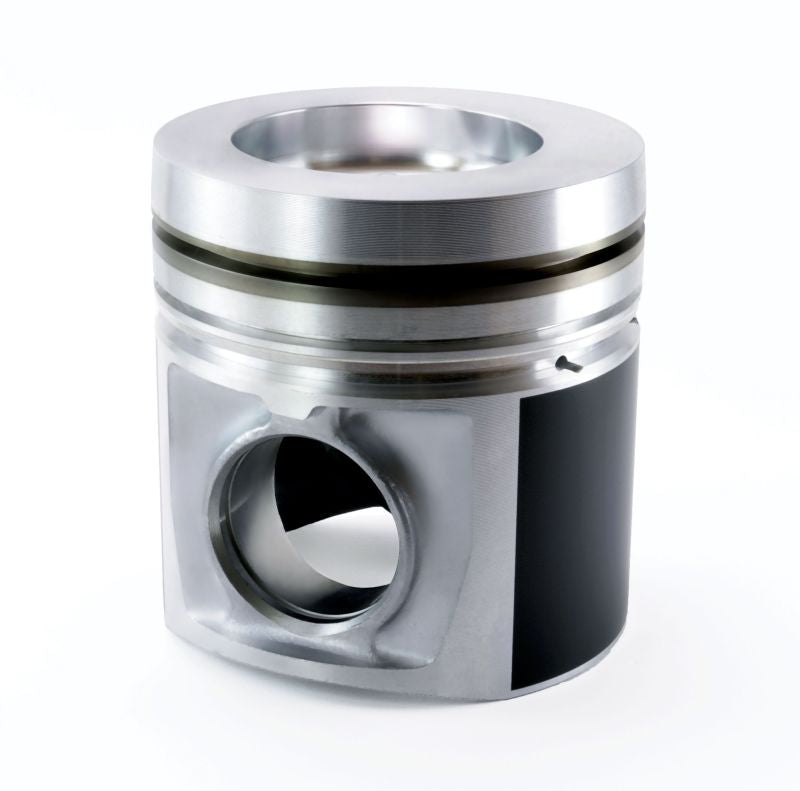 Mahle MS Piston Set Cummins 4.015in Bore 4.724in Stroke 7.559od 1.575 Pin -54.1cc 14.9 CR Set of 6 - mhl930036415