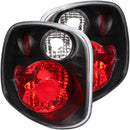 ANZO 2001-2003 Ford F-150 Taillights Black - anz211143