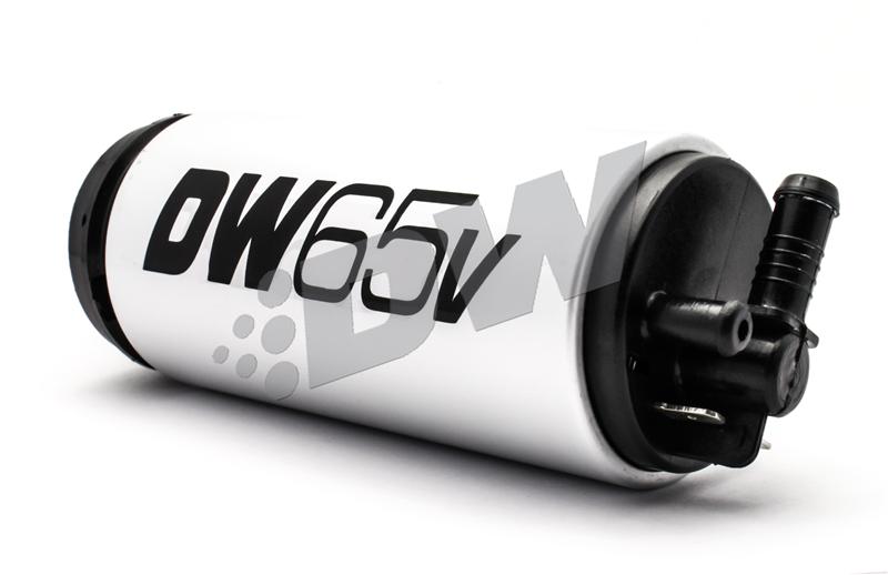 DeatschWerks DW65v Series 265 LPH Compact In-Tank Fuel Pump w/ VW/Audi 1.8T / 3.2 VR6 AWD Set Up Kit - dw9-655-1025