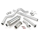 Banks Power 94-97 Ford 7.3L ECLB Monster Exhaust System - SS Single Exhaust w/ Chrome Tip - gbe46298