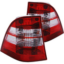 ANZO 1998-2005 Mercedes Benz M Class W163 Taillights Chrome - anz221134