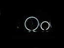 ANZO 2001-2011 Ford Ranger Projector Headlights w/ Halo Black (CCFL) 1 pc - anz111152