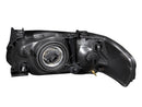 ANZO 2004-2006 Nissan Sentra Crystal Headlights Black - anz121235