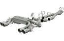 MagnaFlow CatBack 2016-2017 BMW M2 3.0L Sport Series Quad Split Rear Exhaust w/ Polished Tips - mag19333