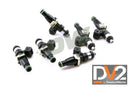 DeatschWerks 93-98 Toyota Supra TT (14mm O-Ring for Top Feed) Bosch EV14 1500cc Injectors (Set of 6) - dw16M-14-1500-6