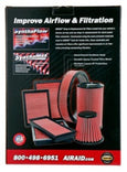 Airaid 07 Jeep Liberty 3.7L / 02-09 Grand Cherokee 3.7/4.7/5.7L Direct Replacement Filter - air851-233