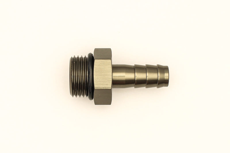 DeatschWerks 8AN ORB Male To 3/8in. Male Triple Barb Fitting (Incl. O-Ring) - dw6-02-0507