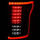 ANZO 2015-2016 Ford F-150 LED Taillights Red/Clear - anz311262