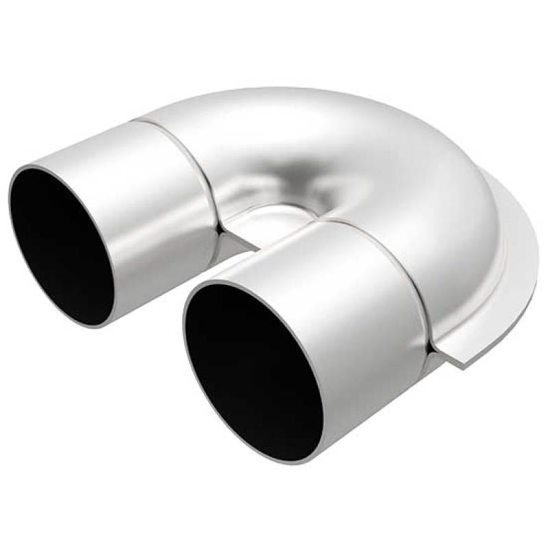 MagnaFlow Smooth Trans U 2.50inch SS 180 deg. - mag10731
