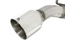 aFe MACHForce XP Exhaust 2.5in Stainless Steel CB/10-13 Chevy Camaro V6-3.6L (td) (polished tip) - afe49-44042-P