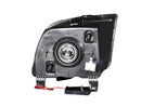 ANZO 2005-2009 Ford Mustang Crystal Headlights w/ Halo Black (CCFL) - anz121033